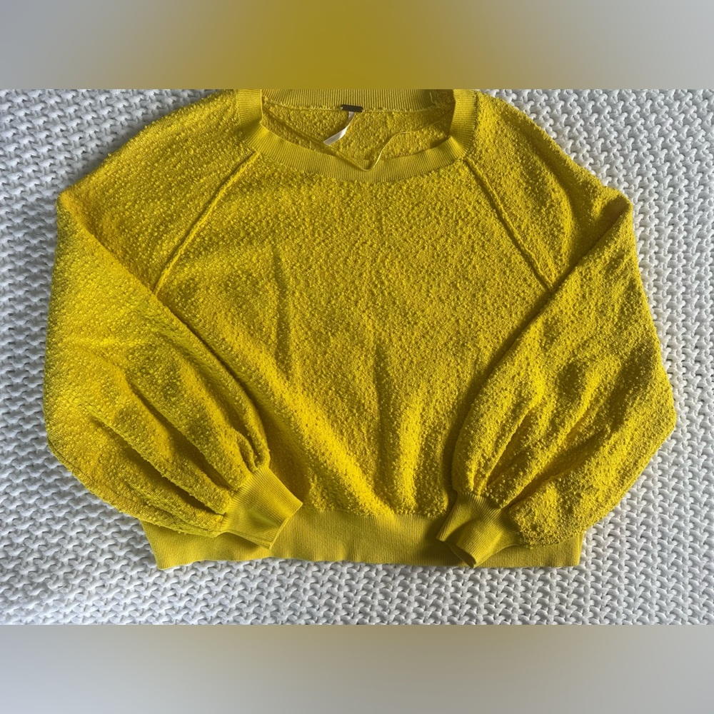 Free people found my friend sweatshirt 363